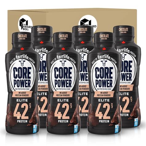 Amazon.com : Core Chocolate Power Elite Failrlife High Protein Shakes ...