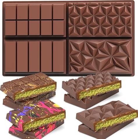LEGACYCART Break Apart Chocolate Silicone Mould 4 in 1 Deep Dubai ...