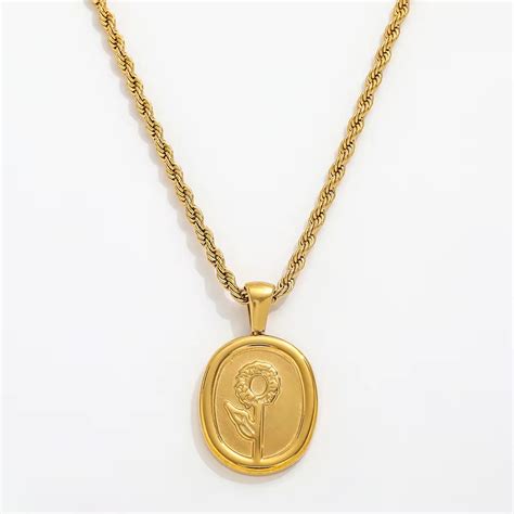 SUNFLOWER NECKLACE – The Haute Bling