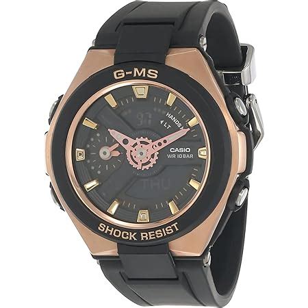 Buy Casio Baby-g Analog-Digital Rose Gold Dial Women's Watch-MSG-S200 ...