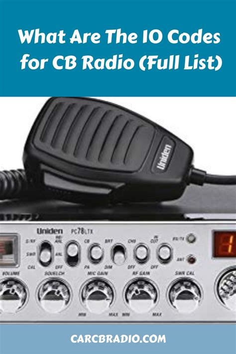 Image result for CB Code Guide