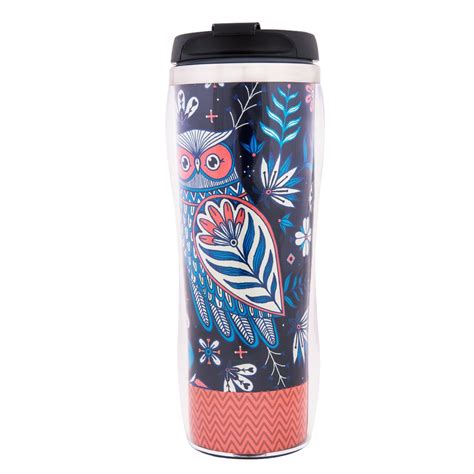 Chumbak Flower Owl Sipper Water Bottle Blue : Amazon.in: Home & Kitchen