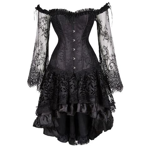 Retro Vintage Sexy Rococo Short / Mini Dress Overbust Corset Bustier ...