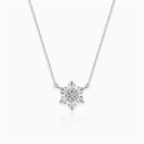 Shop Silver Flowery Snowflake Studs for Women Online | GIVA Jewellery ...