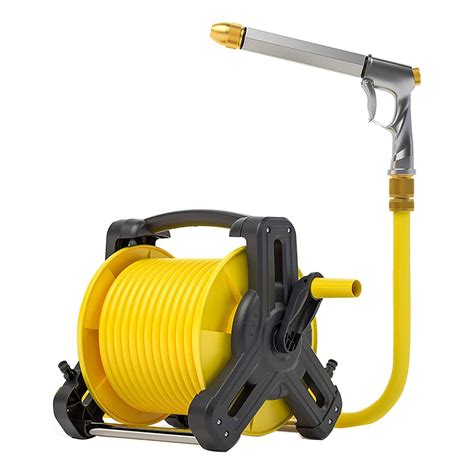 Buy Garden Tools Retractable Hose Reel, Compact Wall-ed Portable Water ...