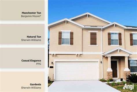 Exterior House Color Stucco Tan