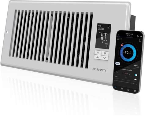 COZZIVITA 4 x12 in Ultra Quiet Register Booster Fan - Air Vent Fan ...