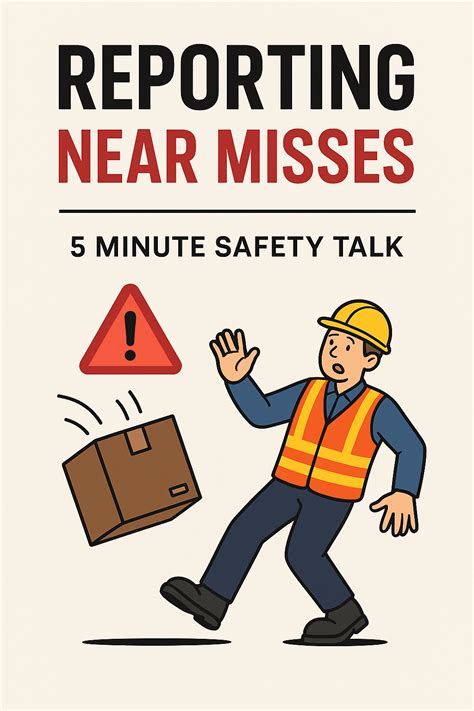 Reporting Near Misses 5 Minute Safety Talk - HSE STUDY GUIDE