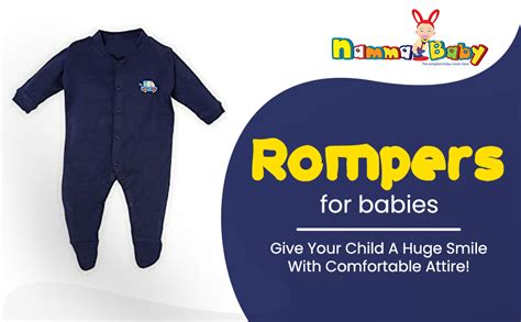 Buy Tinchuk Baby Boy's and Baby Girl's Cotton Romper Body Suite (Navy ...