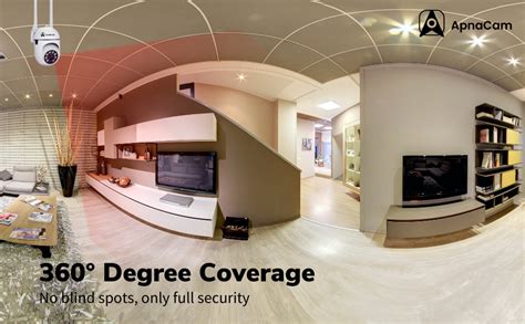 ApnaCam 1080p Wireless PTZ | Color Night Vision | Live Monitoring | Two ...