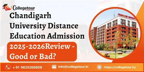 Chandigarh university distance Education admission 2024 Review - Good ...