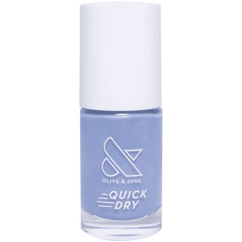 Olive & June Quick Drying Nail Polish, Charming, Periwinkle Shimmer, 0. ...