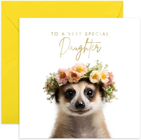 Old English Co. Baby Meerkat Very Special Sister Card – Tarjeta de ...