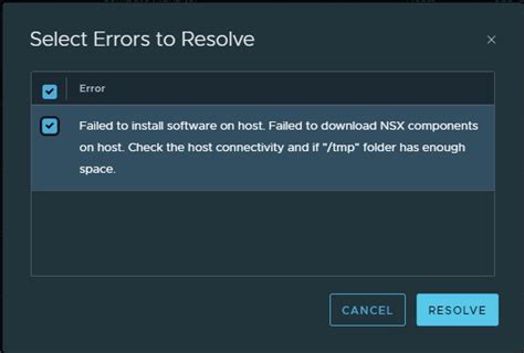 Dell VCF on VxRail: Task "Create NSX Transport Node Collection" fails ...