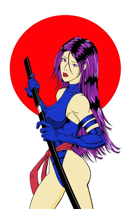 Psylocke by RaianElricsArt on DeviantArt