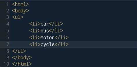 Write a program in HTML to display the following information using ...