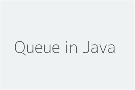 Image result for Java Queue Methods