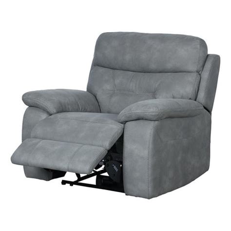 Buy Peradise 1 Seater Motorized Recliner In Grey Color - GetMyCouch