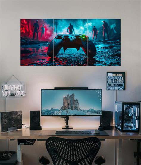 Zombie Apocalypse – Gaming Controller Split Poster | Buy on Everanta