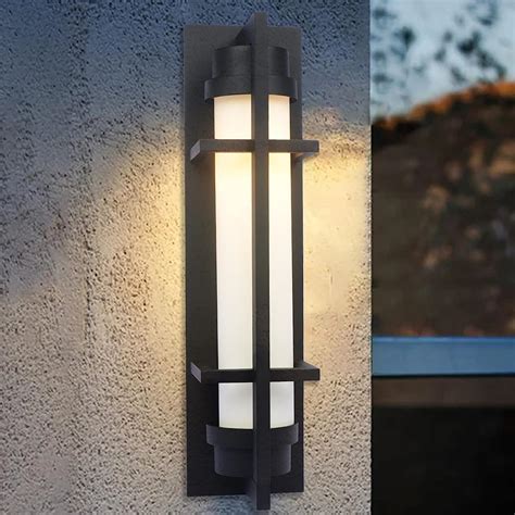 Cerdeco Outdoor Wall Sconce Lights, Aluminum Exterior Light Fixture ...