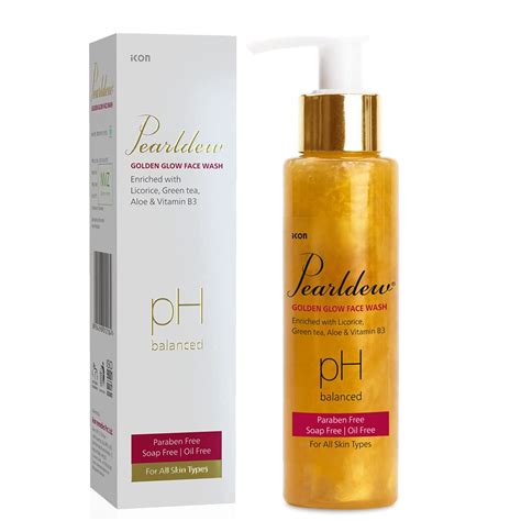 Pearldew Golden Glow Face Wash (100 ml - Pack of 1)| Regain your Golden ...