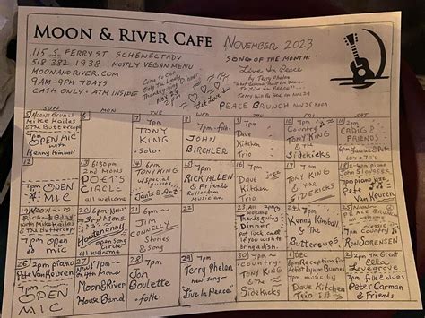Moon & River Cafe