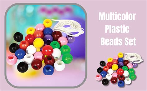 AP Kids Toys Plastic Beads Set Counting Beads | Multi Color | Color ...