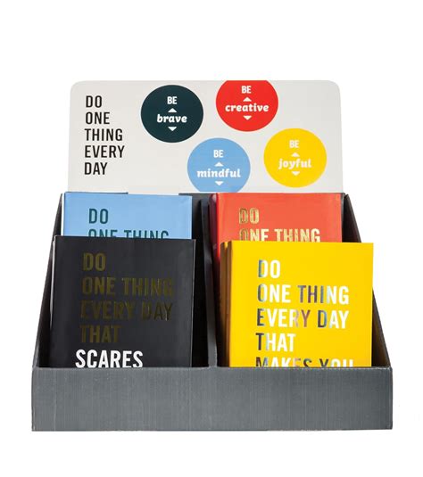 DO ONE THING HAPPY/CENTERS/ SCARES/INSPIRES MXD 16C DISPLAY : Rogge ...