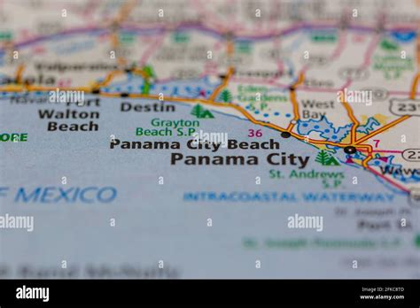 Tourist map of panama city beach florida - Travelbyaina.net