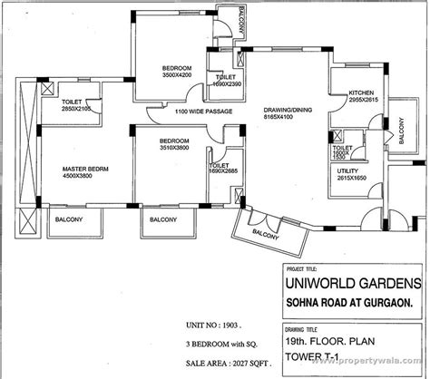 Unitech Uniworld City Garden - Rajarhat, Kolkata - Apartment Project ...