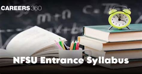NFSU Entrance Exam Syllabus 2026: Download Subject-Wise Syllabus PDF Here