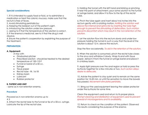 ENEMA.pdf - when to avoid an enema