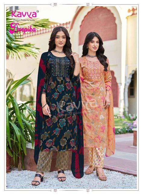 Kavya Deepika Vol 60 Readymade Fancy 3 Pec Catalog Wholesalers