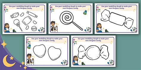 Gergean Modelling Dough Mats - Ramadan