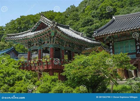 Buddhist Temple in Sokcho, South Korea Editorial Image - Image of ...