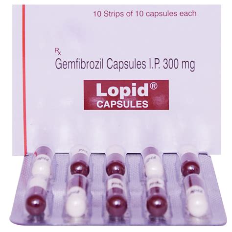 Lopid Capsule | Uses, Side Effects, Price | Apollo Pharmacy