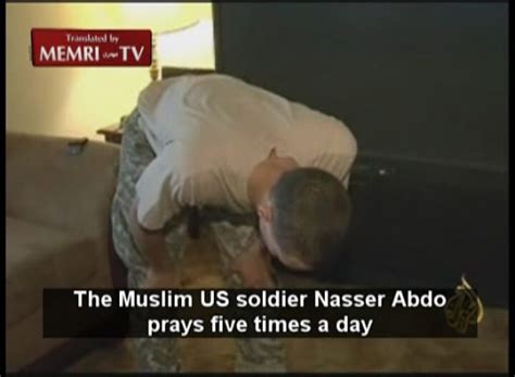 Muslim U.S. Serviceman Nasser Abdo Arrested Today; From the MEMRI ...