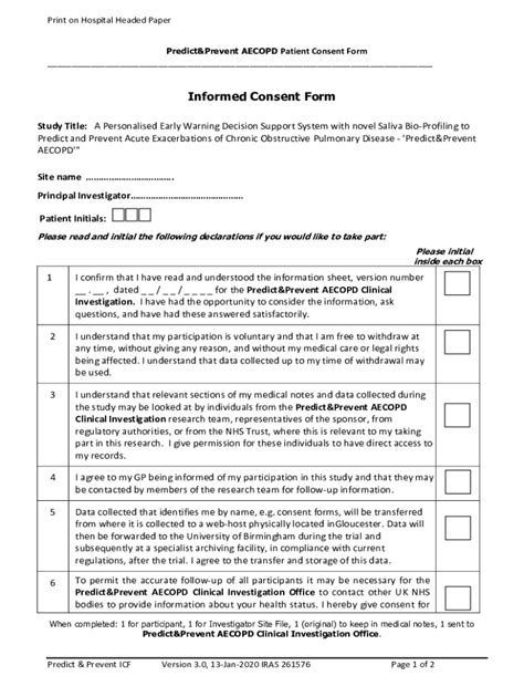 Fillable Online Library Of Free Printable Patient Consent Form Samples ...