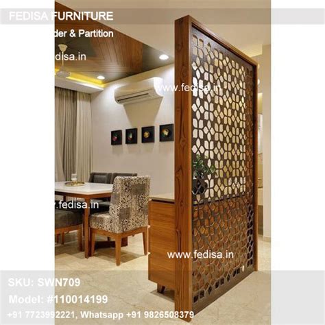 2 Panel Divider Temporary Walls For Home Room Splitter Wooden Partition ...