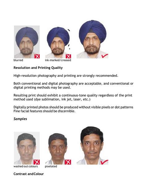Indian Sample Passport Size Photo