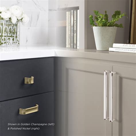Amerock Cabinet Hardware Brushed Satin Nickel Pulls | Cabinets Matttroy