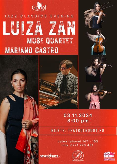 Luiza Zan | Mariano Castro | Muse Quartet A Classic Jazz Evening - 03 ...