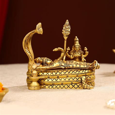 Buy Lord Vishnu Brass Statues Online – Ethnic India Handicrafts