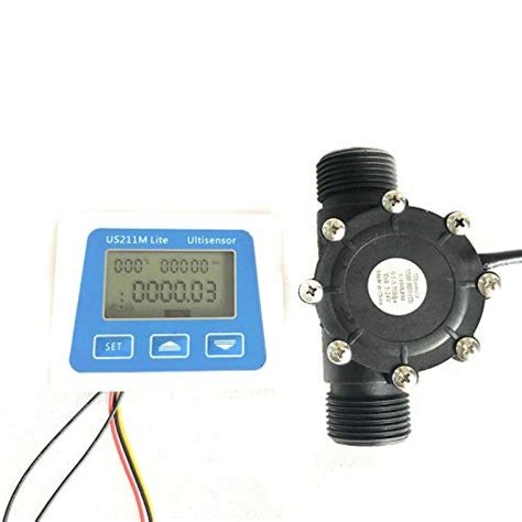 Qwertour 1 100l Min Digital Flow Meter 5v Flow Reader | Desertcart INDIA