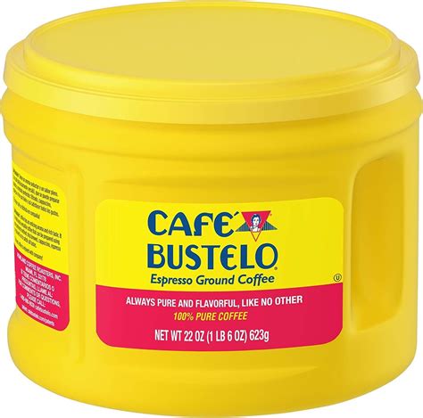 Amazon.com : Café Bustelo Coffee, Espresso Ground Coffee Brick, 10 ...