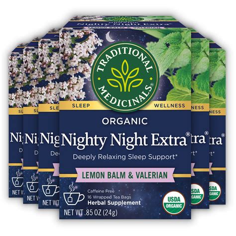 Nighty Night Extra® Tea - Valerian Root | Traditional Medicinals