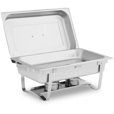 Chafing Dish - GN 1/1 - 9 L - 2 Fuel container - 500 x 300 x 60 mm ...