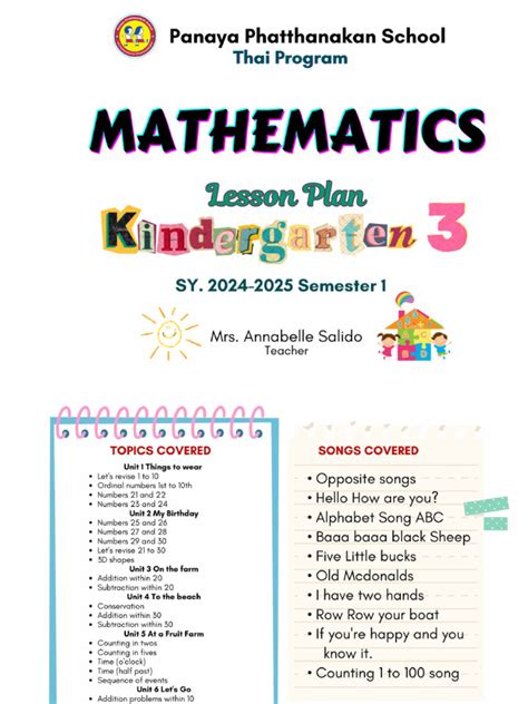 Image result for K3 Learning Lesson Plan