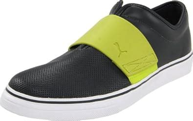 Buy Puma Men's EL Rey Cross Perf Leather Slip-On Sneaker,Dark Shadow ...
