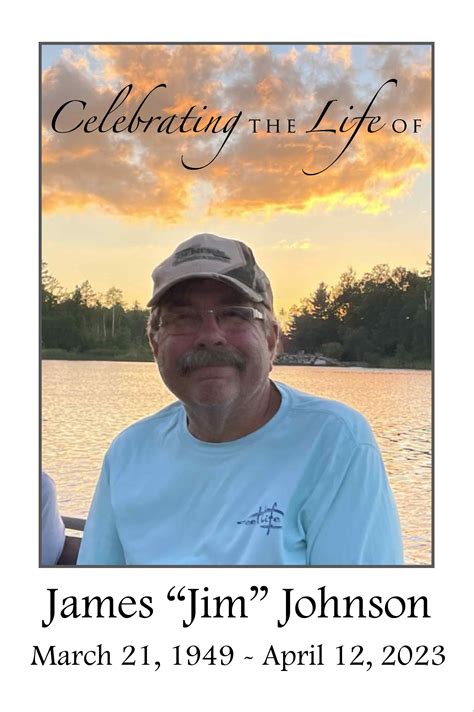 James "Jim" M. Johnson Obituary April 12, 2023 - Schoeneberger Funeral ...